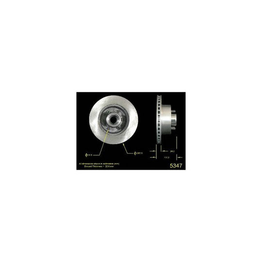 5347 Pro-Series OE Brake Rotor