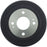 A top-down view of the 3569 Pro-Series OE Brake Drum in black and silver, featuring multiple holes.