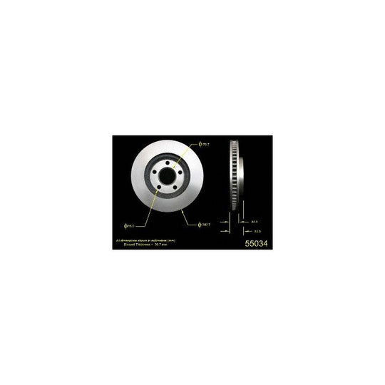 55034 Pro-Series OE Brake Rotor