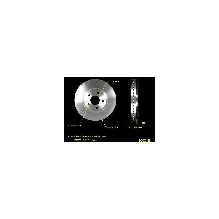 53009 Pro-Series OE Brake Rotor