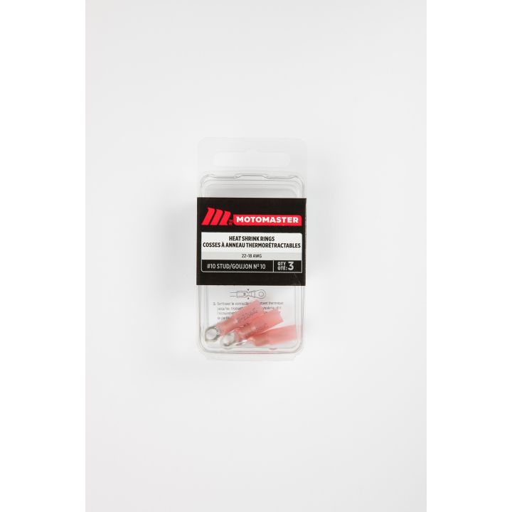 HS-BR8 Certified Weather-Resistant Heat Shrinkable Ring Terminals