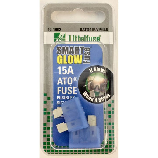 Littelfuse GLOW ATO Blade Fuse, 2-pk