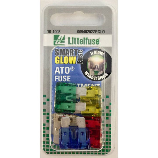 00940202ZPGL Littelfuse ATO Glow Fuse Assortment, 5-pk