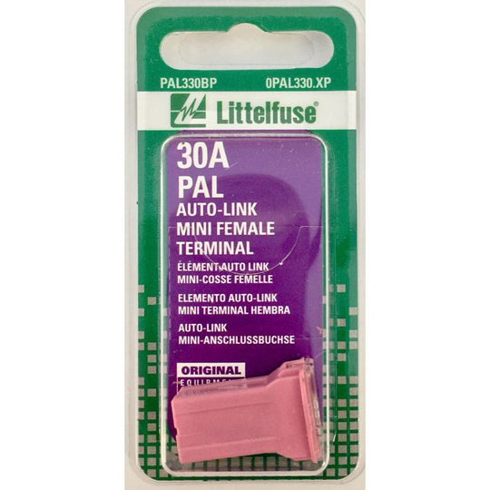 PAL330BP Littelfuse Automotive 30A Mini PAL Fuse, Female