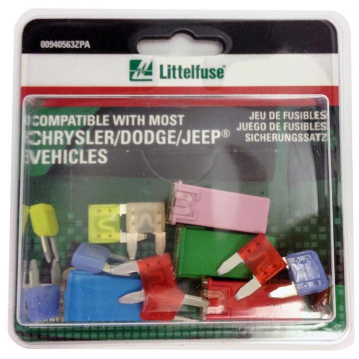 thumbnail image 2 of Littelfuse 00940562ZPA Emergency Fuse Kit For Ford - LP Mini / JCASE Fuses - 21 Pieces, Assorted Amps 2 of 5