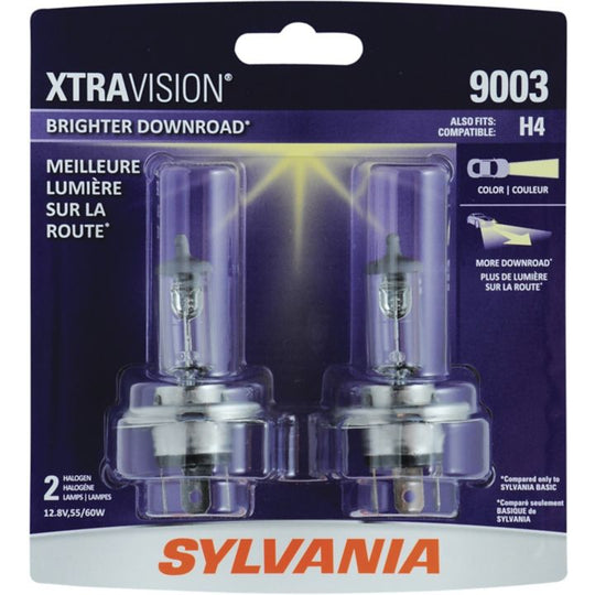 9003 Sylvania XtraVision® Headlight Bulbs, 2-pk