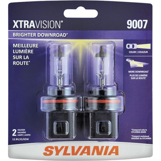 9007 Sylvania XtraVision® Headlight Bulbs, 2-pk