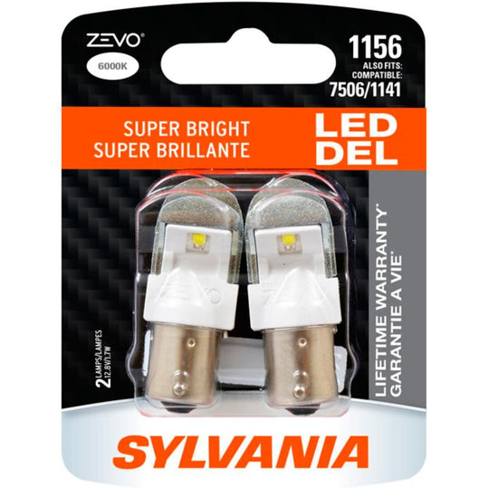 1156LED.BP2 1156 Sylvania ZEVO® LED Mini Bulbs