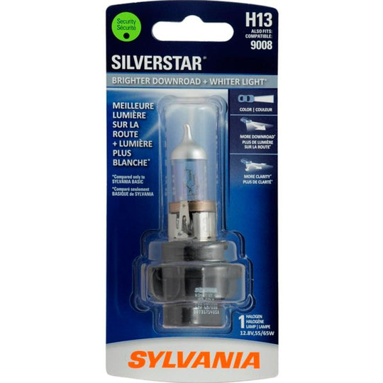 H13ST.BP H13 Sylvania SilverStar® Headlight Bulb, 1-pk