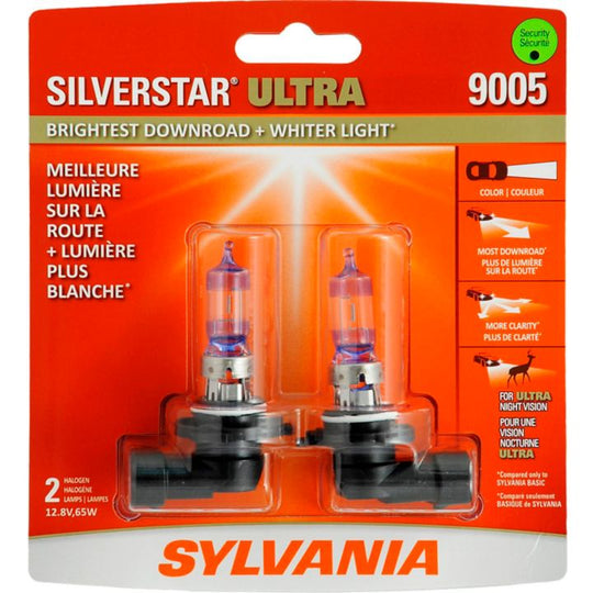 9005 Sylvania SilverStar® ULTRA Headlight Bulbs, 2-pk