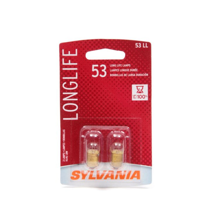 53LL.BP2 53 Sylvania Long Life Mini Bulbs