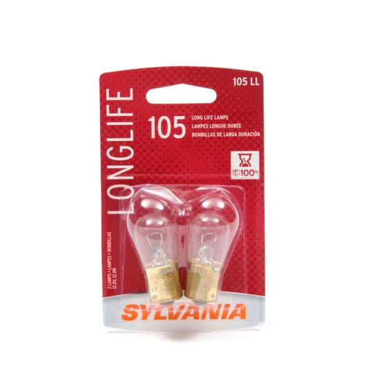 105LL.BP2 105 Sylvania Long Life Mini Bulbs