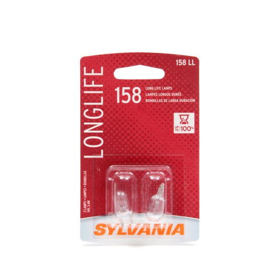 158LL.BP2 158 Sylvania Long Life Mini Bulbs