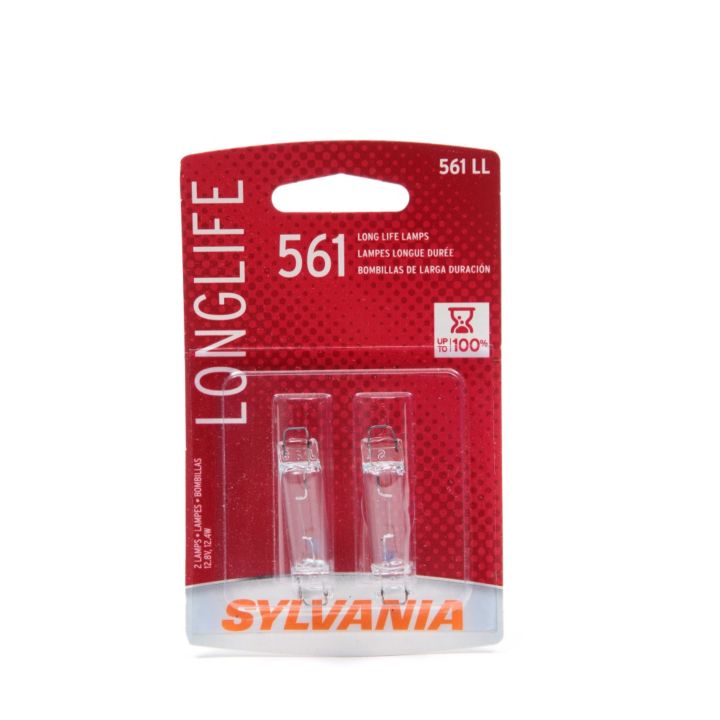 561LL.BP2 561 Sylvania Long Life Mini Bulbs