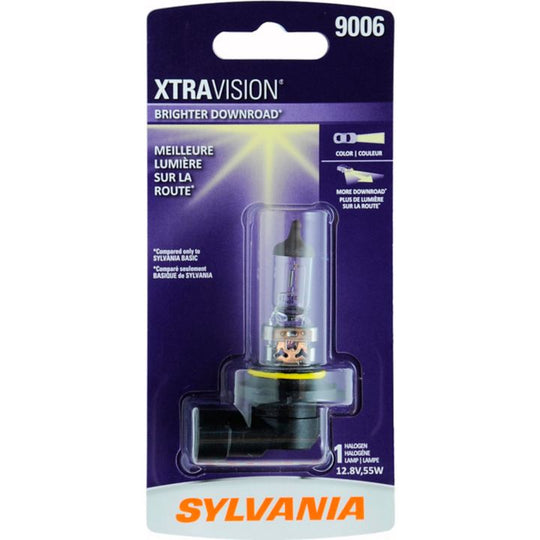9006XV.BP 9006 Sylvania XtraVision® Headlight Bulb, 1-pk