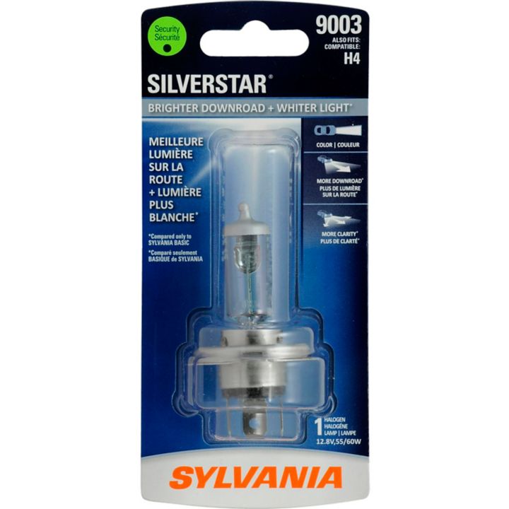 9003ST.BP 9003 Sylvania SilverStar® Headlight Bulb, 1-pk