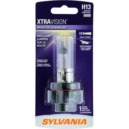 H13XV.BP H13 Sylvania XtraVision® Headlight Bulb, 1-pk