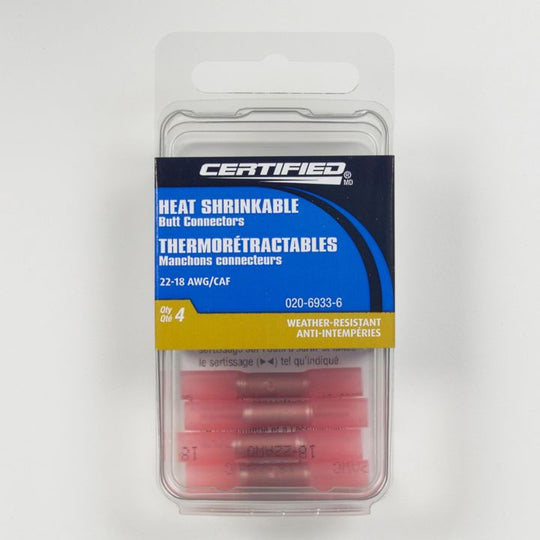 Certified Heat Shrinkable Butt Connectors