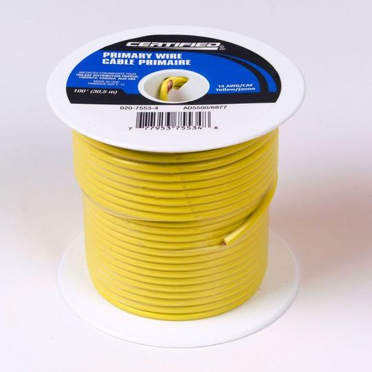 Certified 14 AWG, 100-ft
