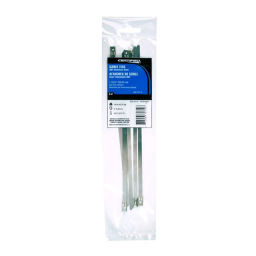 CT07100SS Stainless Steel 100-lb Cable Tie, 7-in