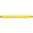 A Monroe Gas-Matic 32238 yellow automotive shock absorber isolated on a white background.