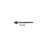 3043358R Pro-Series OE Tie Rod End - Driver Side - Inner, featuring a black shaft, attached joint, and two accompanying metal washers plus a nut, positioned on a white background.
