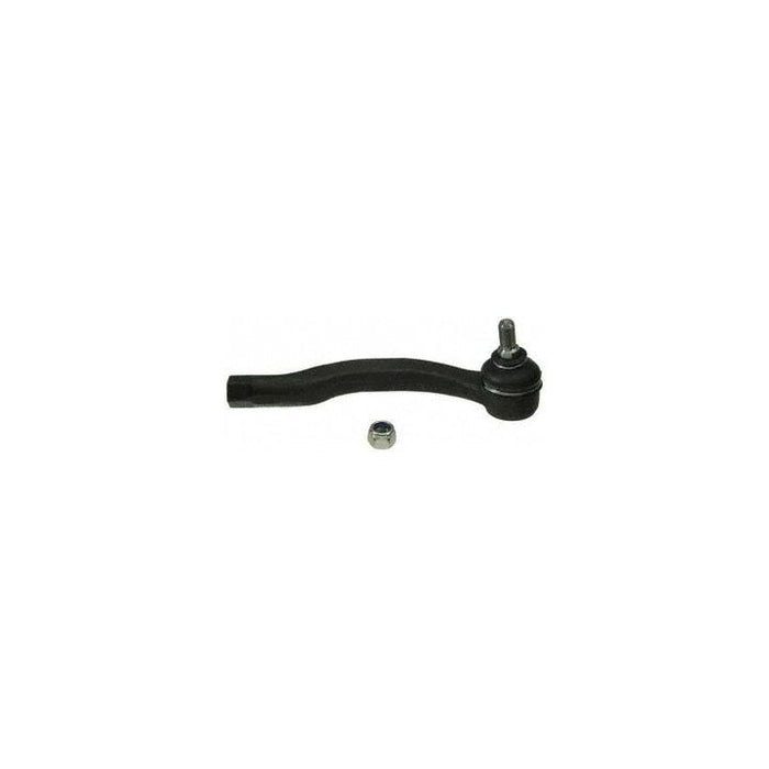 The 3543203L Pro-Series OE Tie Rod End, designed for the front driver side and featuring an outer placement, is displayed on a white background with its single accompanying nut situated below it.