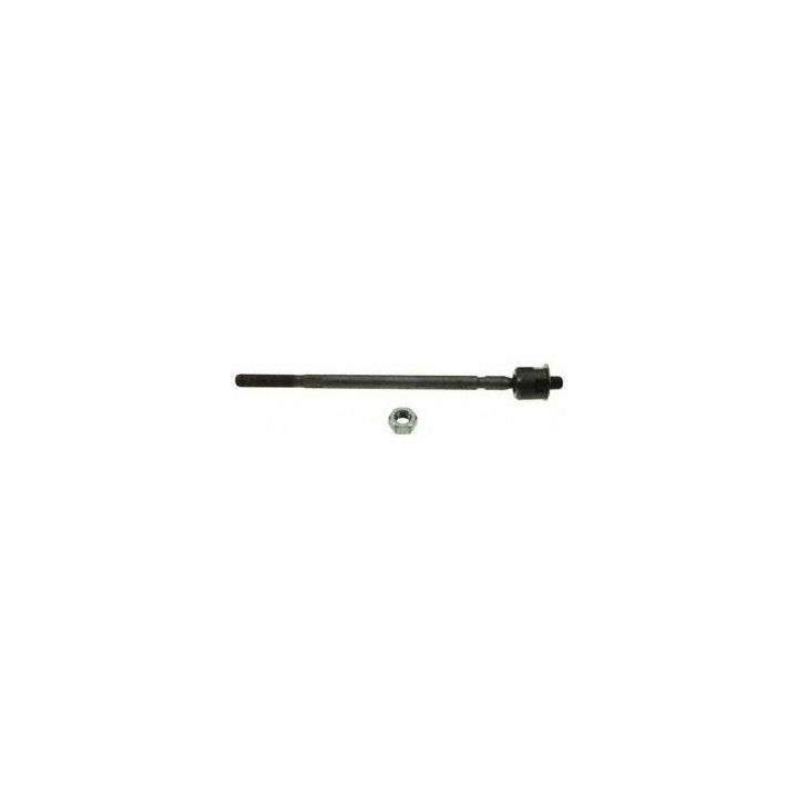 The 354315 Pro-Series OE Tie Rod End - Inner, a long metal component featuring a screw head and an integral nut beneath it, is displayed in isolation against a white background.