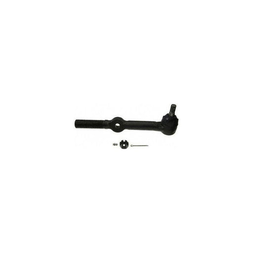 The 3543370T Pro-Series OE Rear Inner Tie Rod End, in black, features a threaded stud, a small nut, and a cotter pin against a white background.
