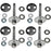 Four sets of the AK91040 ProSeries OE+ Alignment Kit, which include bolts, washers, and nuts, are arranged in a grid pattern on a white background.
