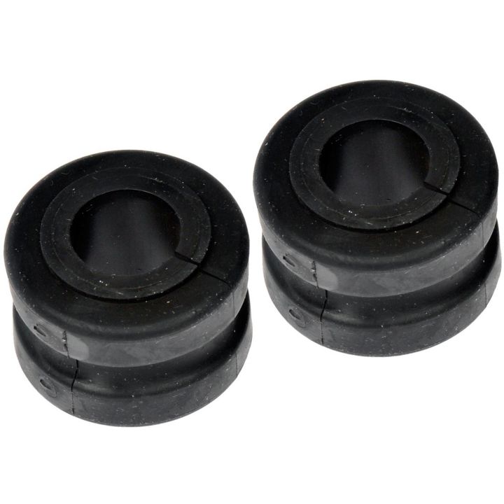 Two BB8689 ProSeries OE+ Bushings placed side by side, each with a central hole and a small slit on the outer edge.