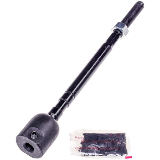 The IS128 ProSeries OE+ Tie Rods in black come complete with a nut, bolt, and a packet of grease.