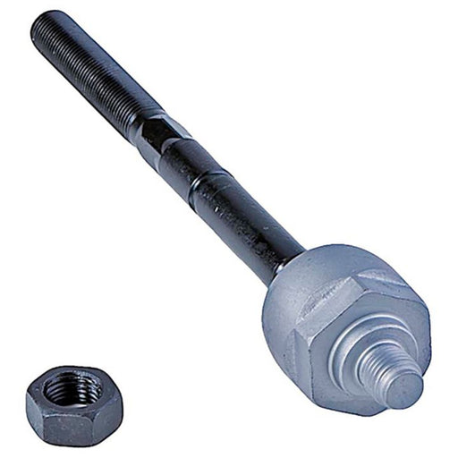 An IS323XL ProSeries OE+ Tie Rod with a hex nut beside it on a white background.