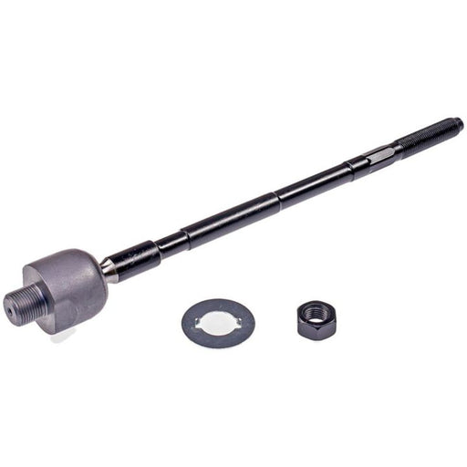 The IS396XL ProSeries OE+ Tie Rods, featuring a metal steering rack end or tie rod end complete with a washer and hex nut, displayed on a white background.