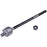 The IS455XL ProSeries OE+ Tie Rods, featuring metallic threaded ends and an accompanying nut, designed for automotive steering systems, on a white background.