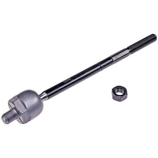 The IS455XL ProSeries OE+ Tie Rods, featuring metallic threaded ends and an accompanying nut, designed for automotive steering systems, on a white background.