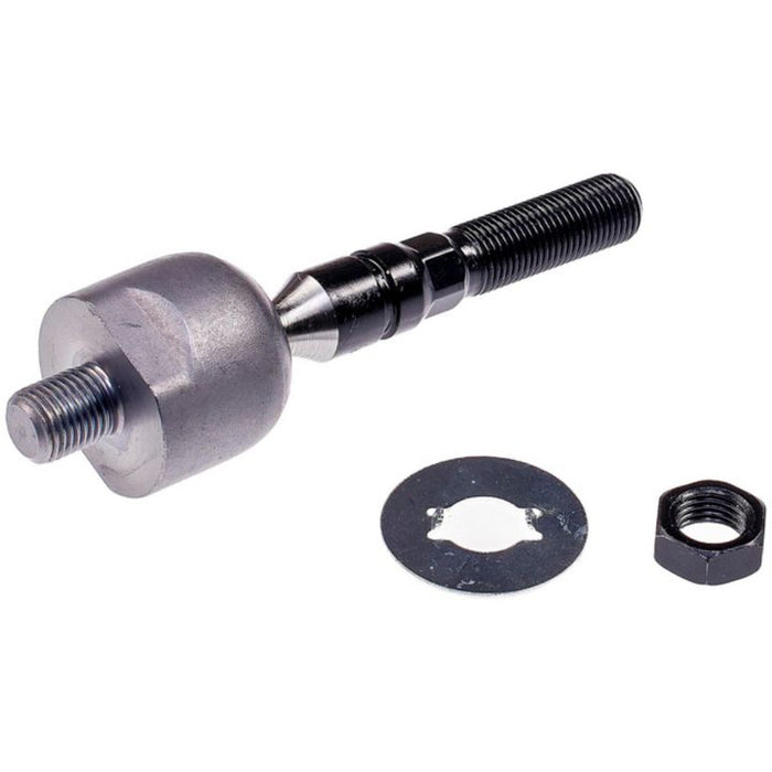 A TI59065XL ProSeries OE+ Tie Rod End with a nut and washer isolated on a white background.