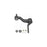 The IA85499XL ProSeries OE+ Idler and Pitman Arms product includes a black pitman arm and accompanying hardware, such as nuts, washers, and a cotter pin, all set against a white background.