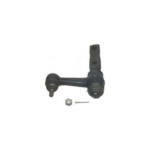 IA8747 ProSeries OE+ Idler and Pitman Arms, including the accompanying nut and pin, against a white background.