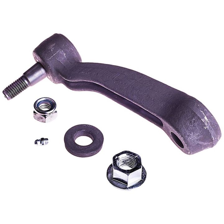 The IA6512 ProSeries OE+ Idler and Pitman Arms, featuring metal nuts, a washer, and a bolt, are likely part of an automotive or machinery assembly.