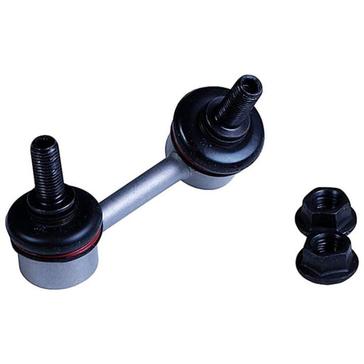 A pair of SL59292XL ProSeries OE+ Stabilizer Links for car suspension, featuring two black bolts and matching nuts, displayed on a white background.