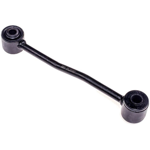 A SL94015 ProSeries OE+ Stabilizer Link in black featuring two circular bushings on each end.