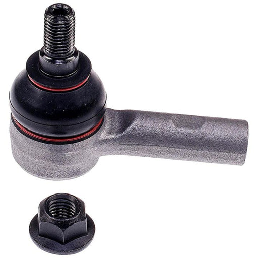 TO28005XL ProSeries OE+ Tie Rods and matching nut, featuring a black and red ring, displayed on a white background.