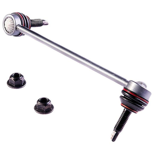 A SK8735XL ProSeries OE+ Stabilizer Link with two nuts, isolated on a white background.