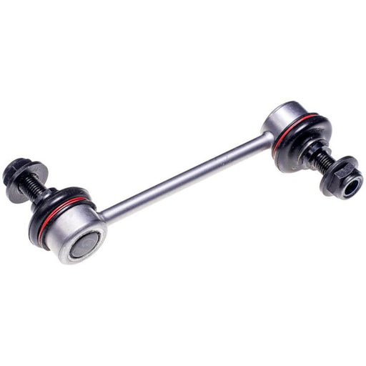 The SK90132XL ProSeries OE+ Stabilizer Links are metal stabilizer bar links featuring bolts and bushings on each end, designed for use in automotive suspension systems.