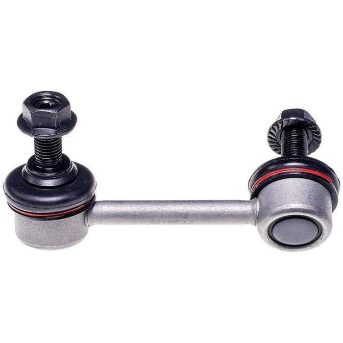 The SL59092XL ProSeries OE+ Stabilizer Links is a metal car suspension stabilizer bar link with two black bolts at each end.