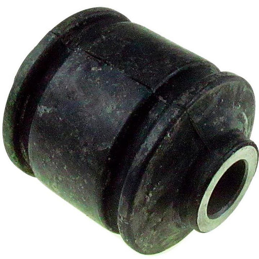 Close-up image of a BC75050 ProSeries OE+ Bushing, featuring a black cylindrical rubber design with a metal sleeve at the center.
