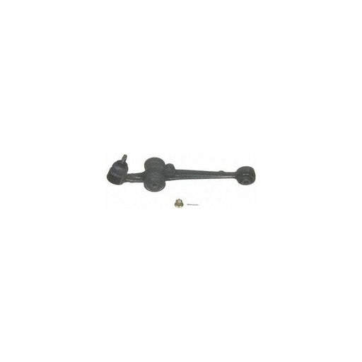 A CB69254 ProSeries OE+ Control Arm in black, featuring a small screw, isolated on a white background.