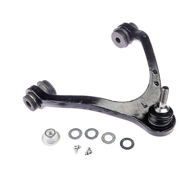 The CB80040 ProSeries OE+ Control Arm, complete with bushings, washers, and screws, displayed against a white background.