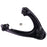 CB90450 ProSeries OE+ Control Arm in black with associated hardware, including a nut and cotter pin, displayed on a white background.
